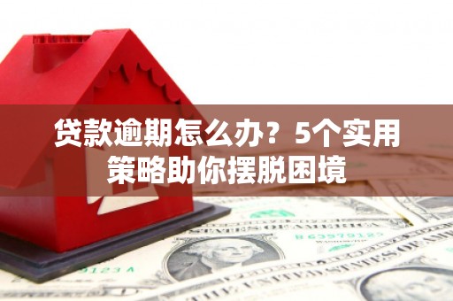 平潭贷款逾期怎么办？5个实用策略助你摆脱困境