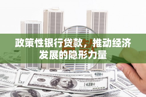 平潭政策性银行贷款，推动经济发展的隐形力量