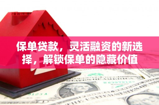平潭保单贷款，灵活融资的新选择，解锁保单的隐藏价值