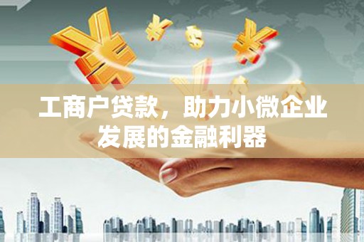 平潭工商户贷款，助力小微企业发展的金融利器