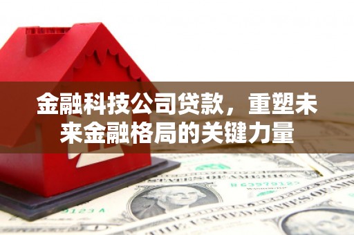 平潭金融科技公司贷款，重塑未来金融格局的关键力量