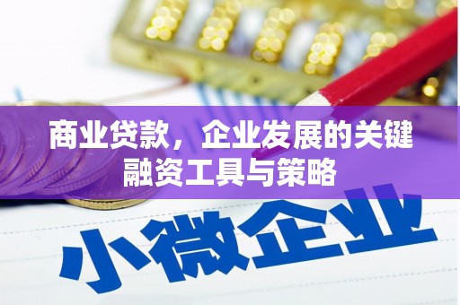 平潭商业贷款，企业发展的关键融资工具与策略