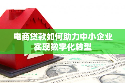 平潭电商贷款如何助力中小企业实现数字化转型