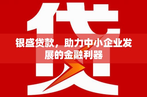 平潭银盛贷款，助力中小企业发展的金融利器
