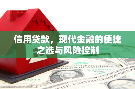 平潭信用贷款，现代金融的便捷之选与风险控制