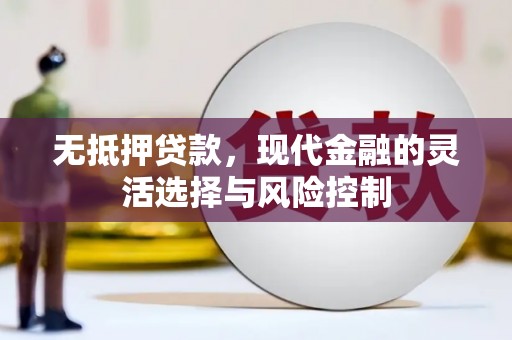 平潭无抵押贷款，现代金融的灵活选择与风险控制