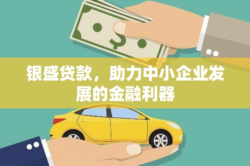 平潭银盛贷款，助力中小企业发展的金融利器