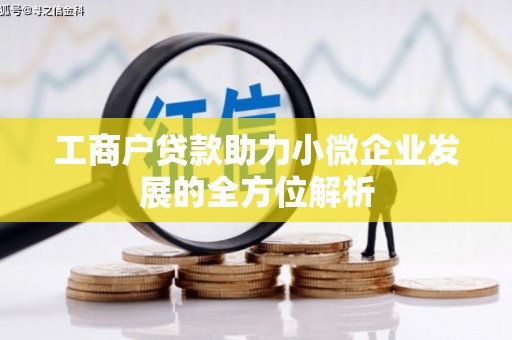 平潭工商户贷款助力小微企业发展的全方位解析
