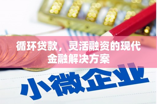 平潭循环贷款，灵活融资的现代金融解决方案