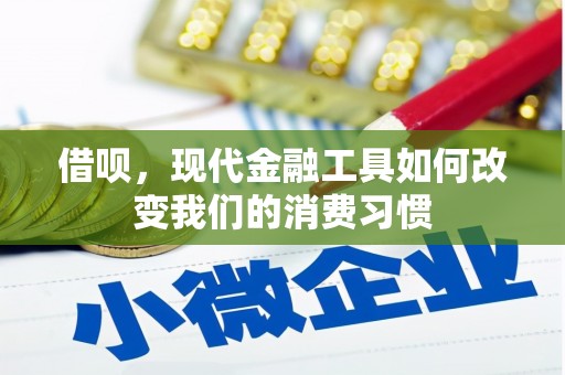 平潭借呗，现代金融工具如何改变我们的消费习惯