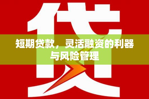 平潭短期贷款，灵活融资的利器与风险管理