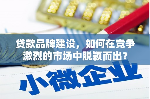 平潭贷款品牌建设，如何在竞争激烈的市场中脱颖而出？