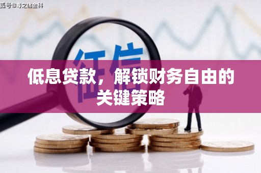 平潭低息贷款，解锁财务自由的关键策略