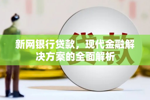 平潭新网银行贷款，现代金融解决方案的全面解析