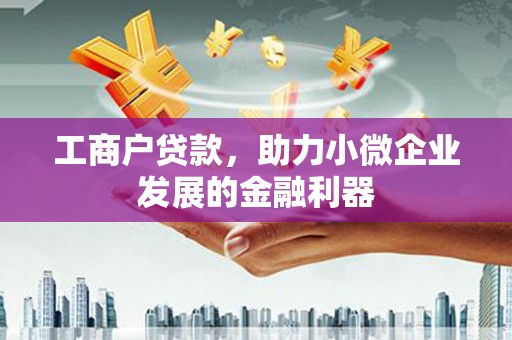 平潭工商户贷款，助力小微企业发展的金融利器
