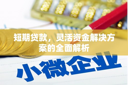 平潭短期贷款，灵活资金解决方案的全面解析