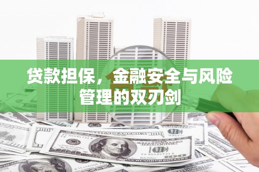 平潭贷款担保，金融安全与风险管理的双刃剑